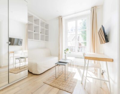 Charming Studio near Parc Monceau – BAIL MOBILITE